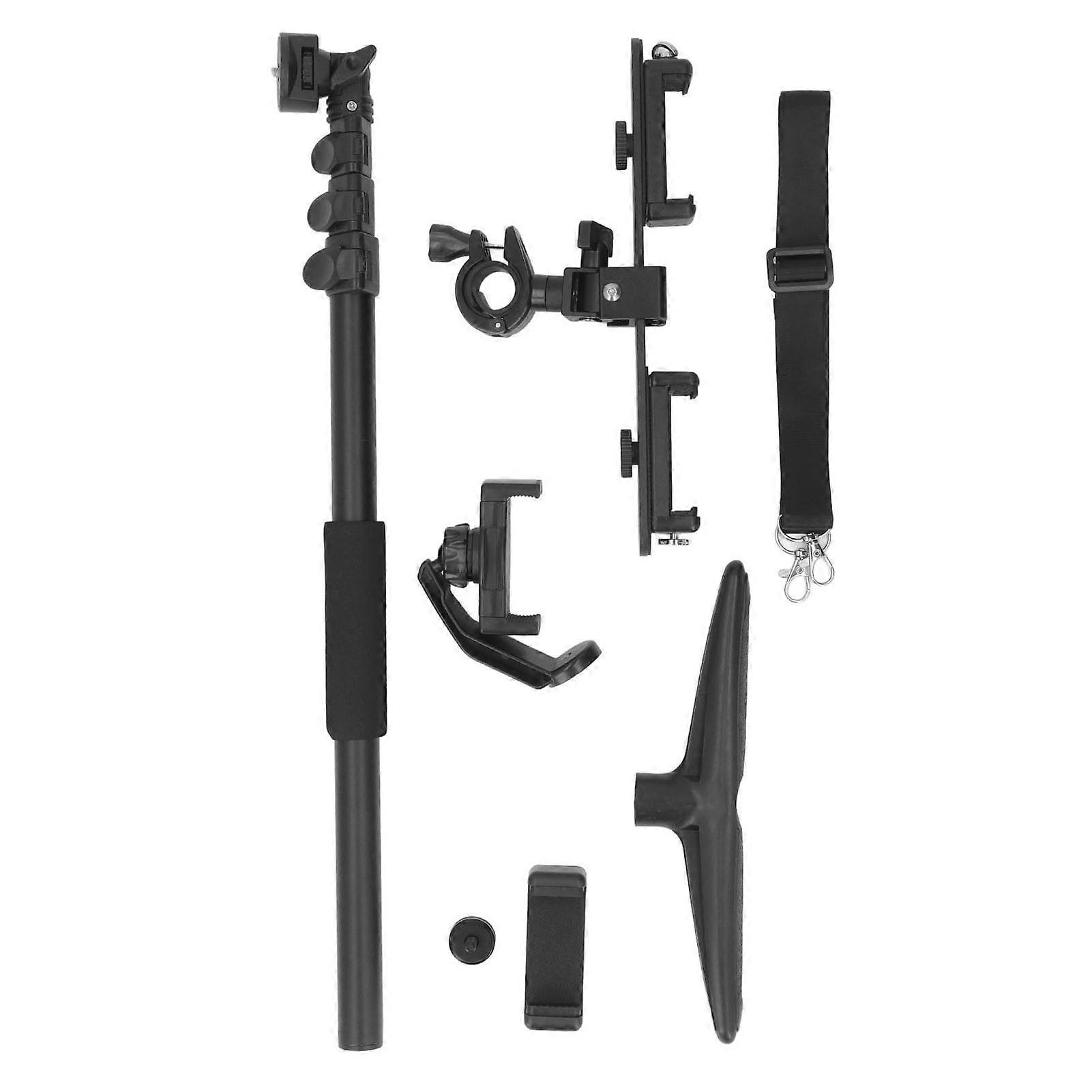 Adjustable Articulating Arm 2 Section 1/4in 3/8in Screw Articulating Arm Phone Camera Mount 360 Degree Rotation for Microphone Monitor Vlogging