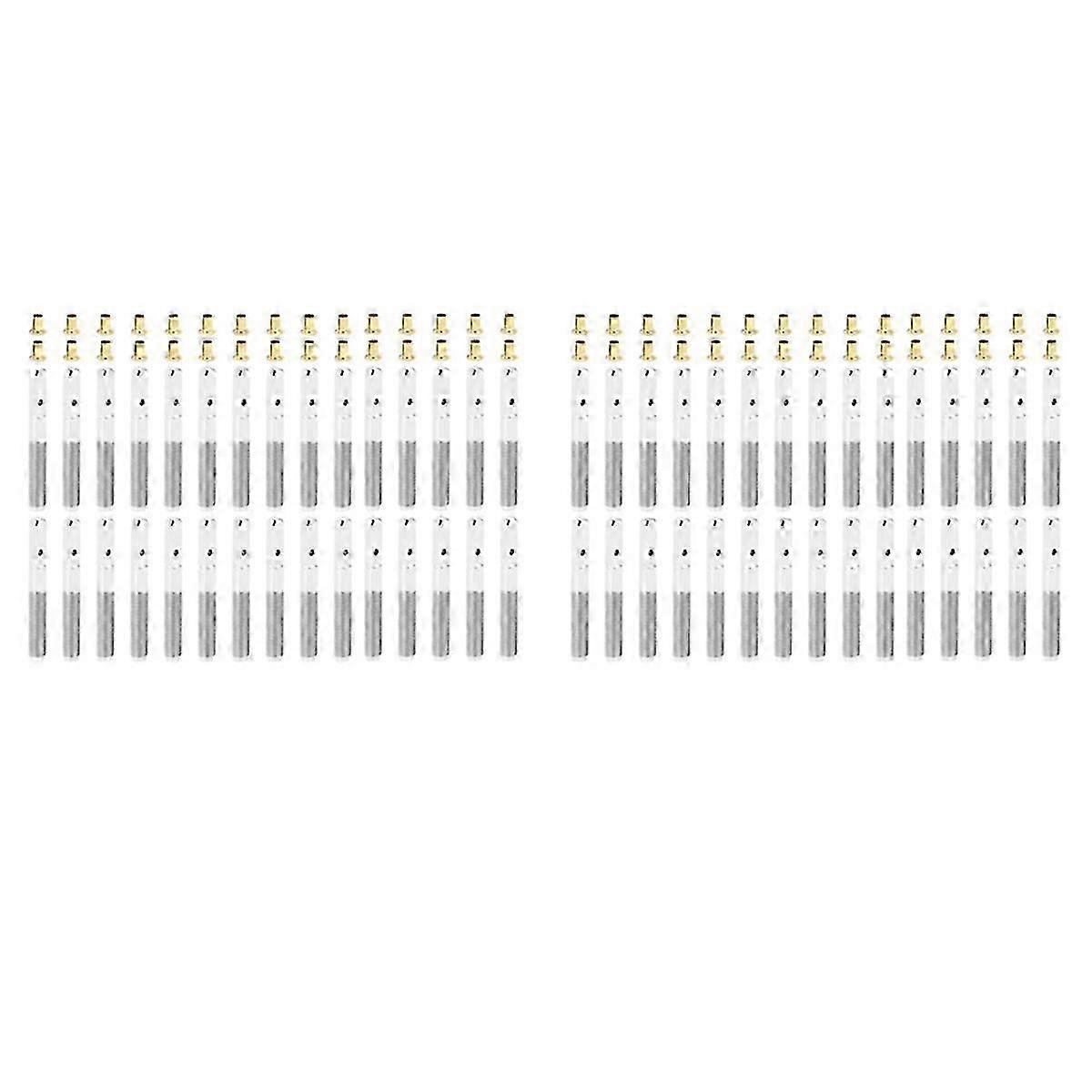 60Pcs Tuning Pin Nails with Brass Rivets Set for Lyre Harp Small Harp Musical Stringed Instrument