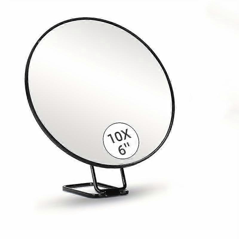 Specchio d'ingrandimento 30x, Specchio d'ingrandimento con supporto e pinzette, Specchio portatile con magnif 30x/1x