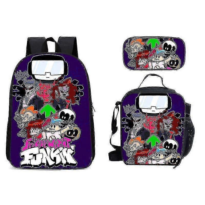 17-inch Frozen 2 Series Children's Schoolbag Three-piece Suit Backpack Style V1