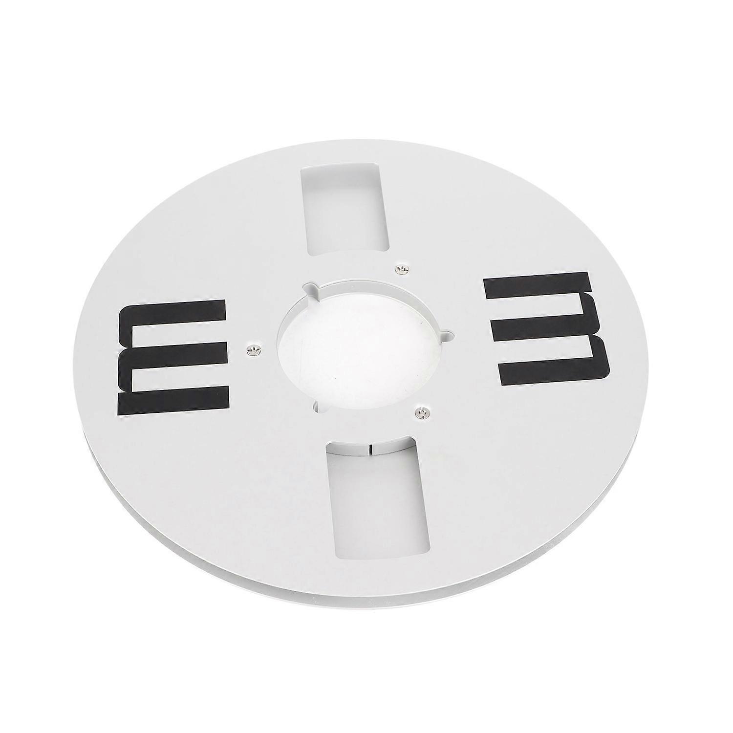 1/4 10.5 Inch Empty Tape Reel 4 Holes Universal Sound Tape Takeup Reel for Recording Open Reel Takeu