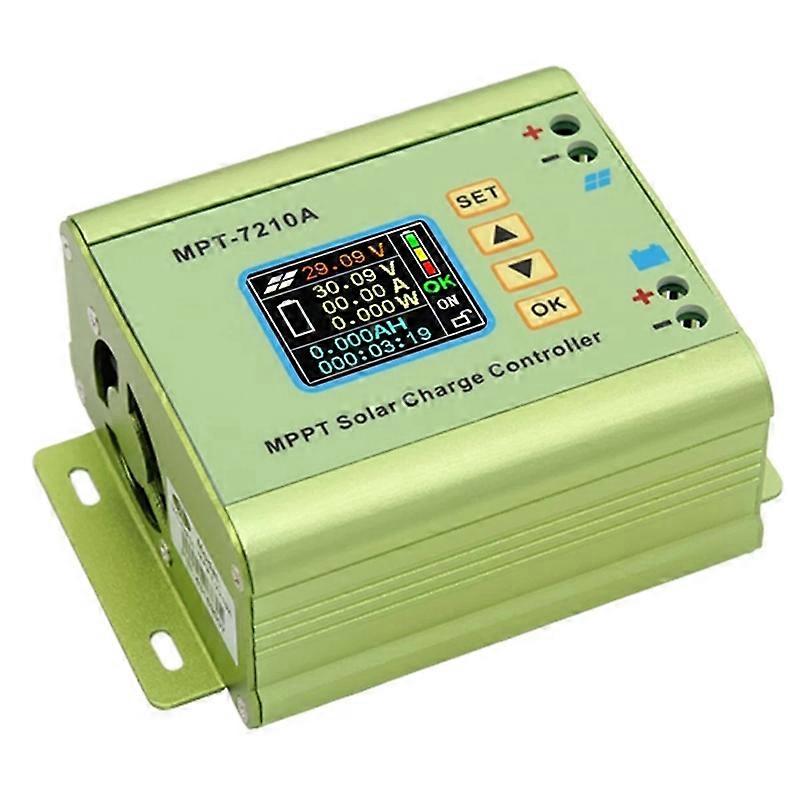 -7210A MPPT Solar Charge Controller 24V/36V/48V/60V/72V Solar Regulator Battery Charger Panel Boost