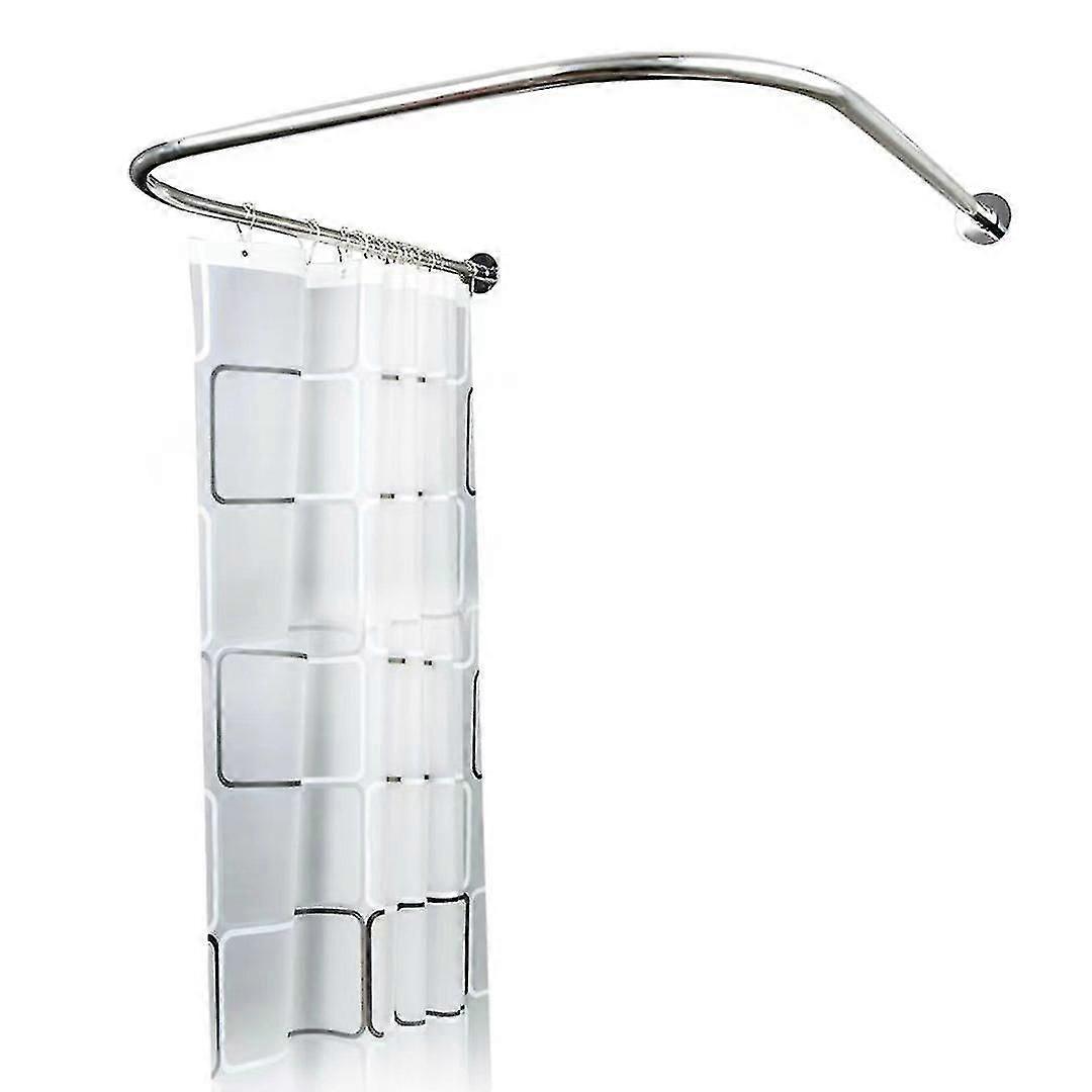 U Shape Stainless Steel Shower Curtain