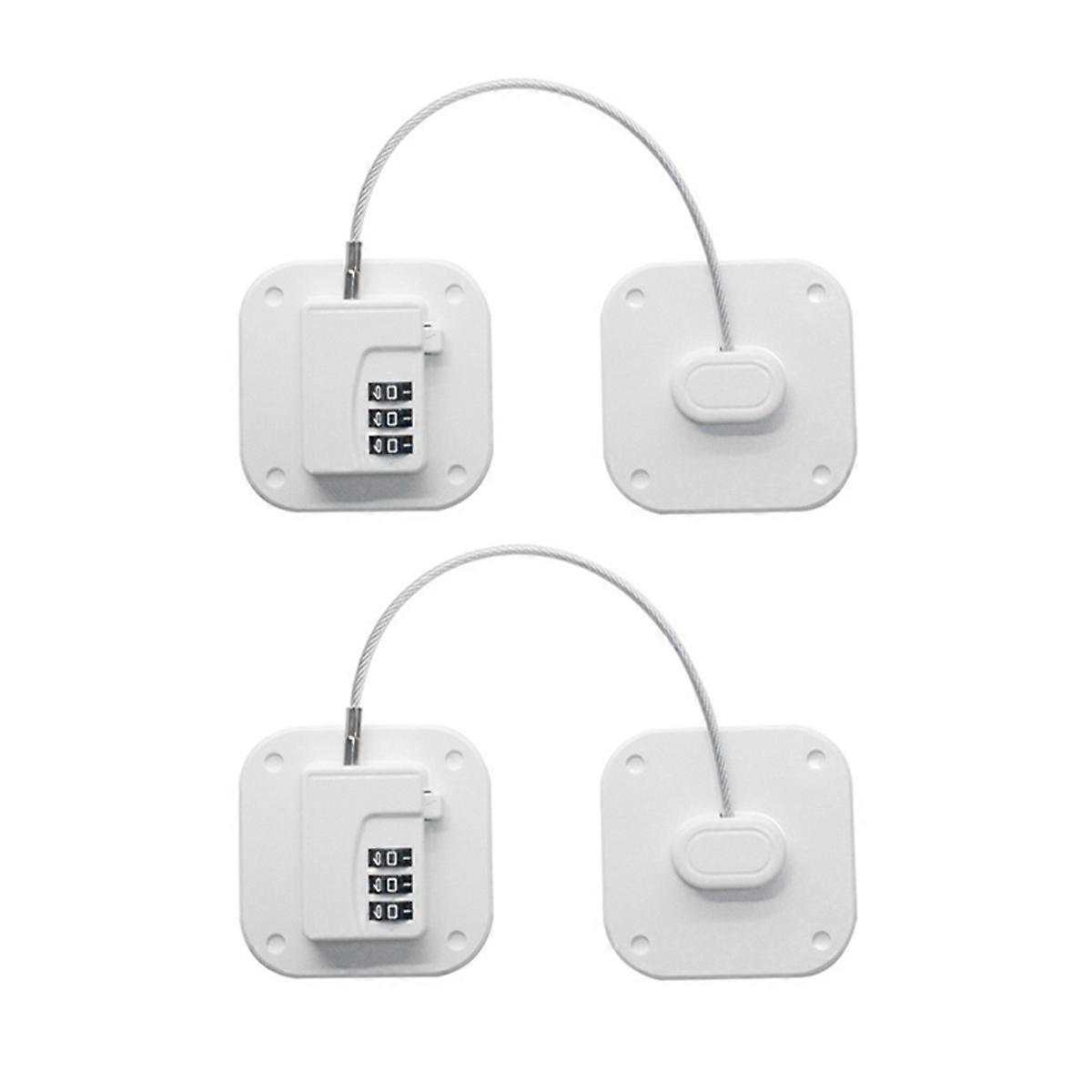Child Safety Locks - Digital Password, Adhesive, Suitable for Freezer, Drawer, Cabinet,