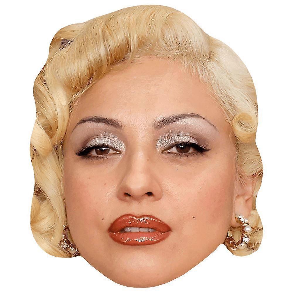 Norma Laferte (Blonde) Celebrity Mask, Flat Card Face