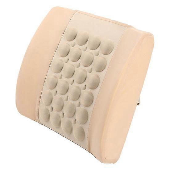 Adjustable Electric Massage Soft Sponge Car Seat Support Waist Pillow Cushion