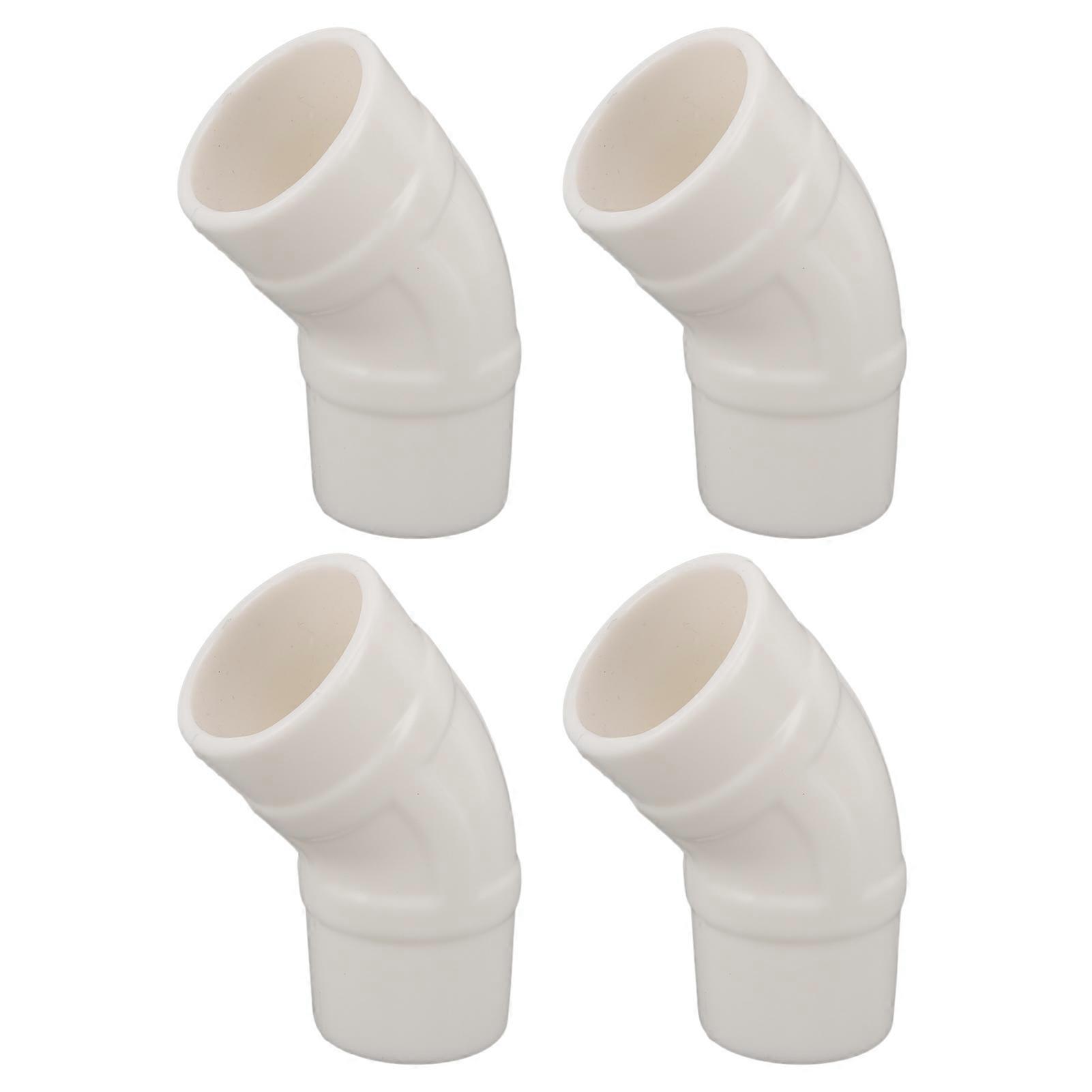 4-Pack 45° Silicone Elbows for Zodiac Baracuda G2/G3/G4 Pool Cleaner