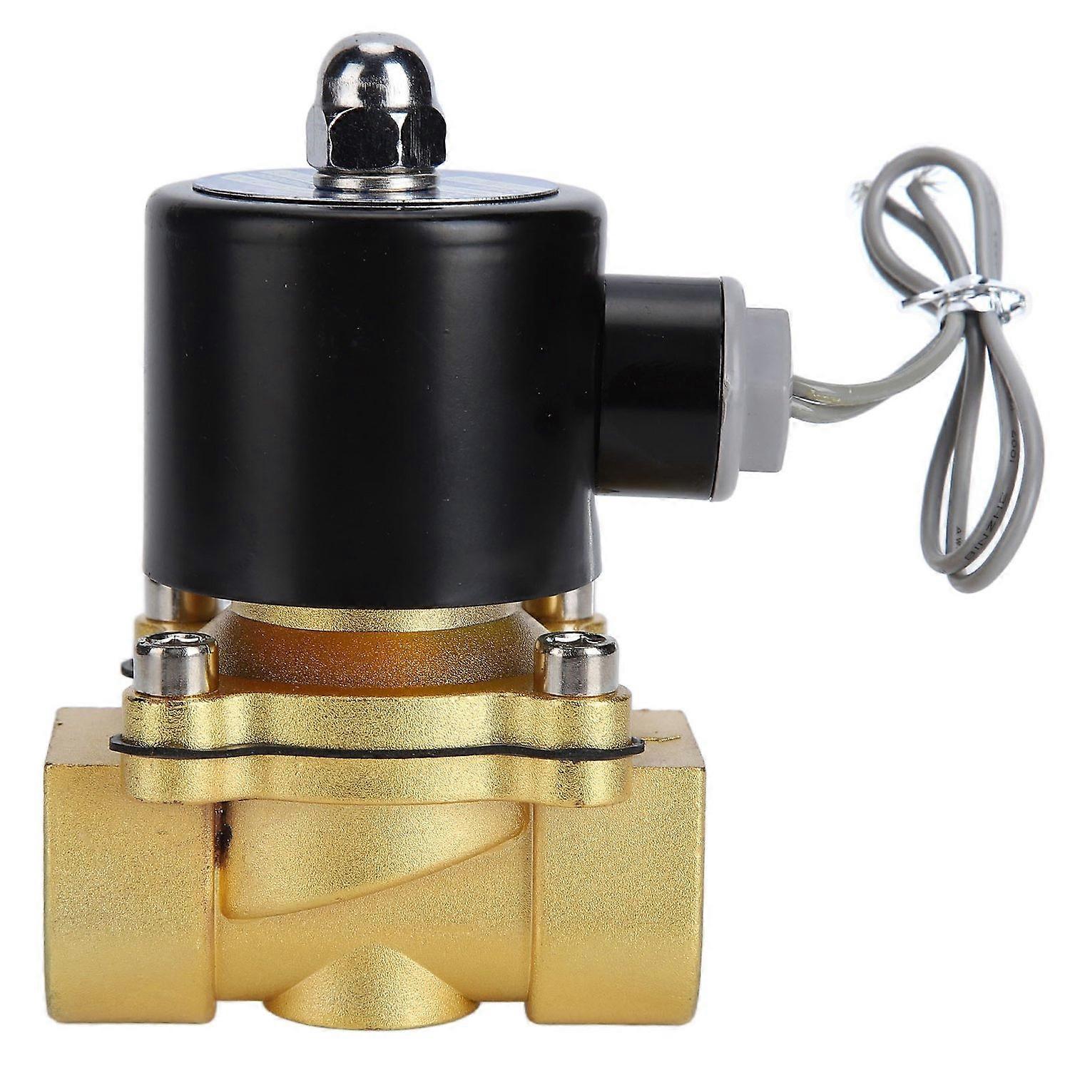 Brass Electric Solenoid Valve Sensitive Response Normally Colsed Air Valve for Automation EquipmentA