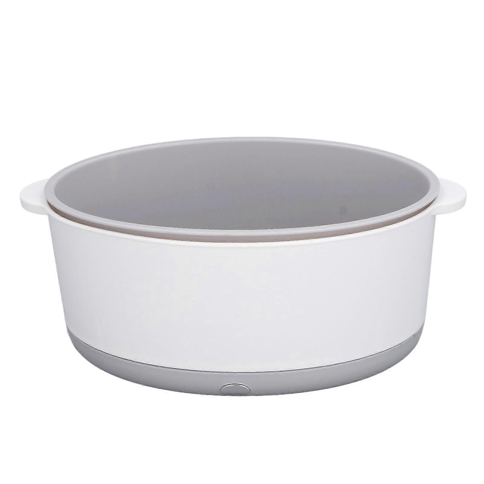 Fruit Vegetable Washing Machine Double Layer Electric White