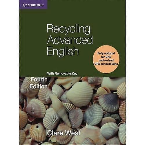 Recycling geavanceerde Engelse Student's boek