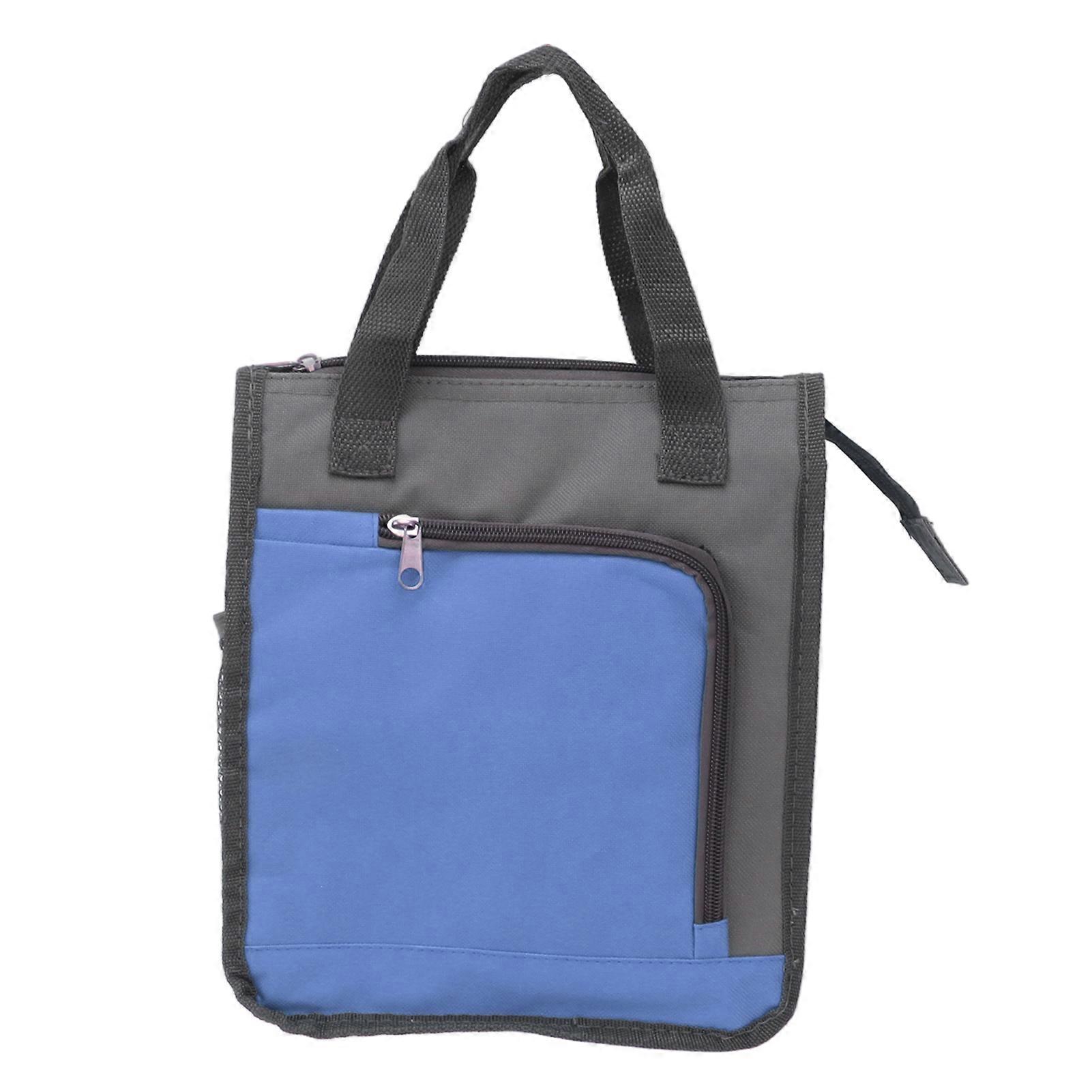 Insulated Refrigerated Bag Widened Handle Insulated Reusable Grocery Bag for Work Travel Hiking Food Delivery