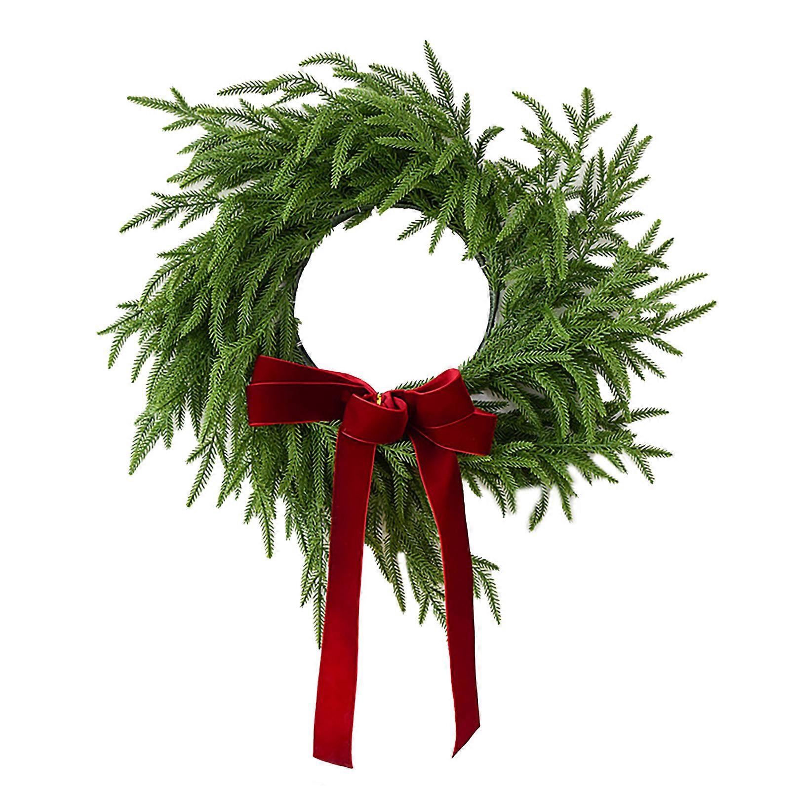 Velluti Fiocchi Corona Ciondolo Ghirlande Fatte A Mano Ciondolo per Albero di Natale Stagionale Decorazione Della Casa Forniture Per Il Partito