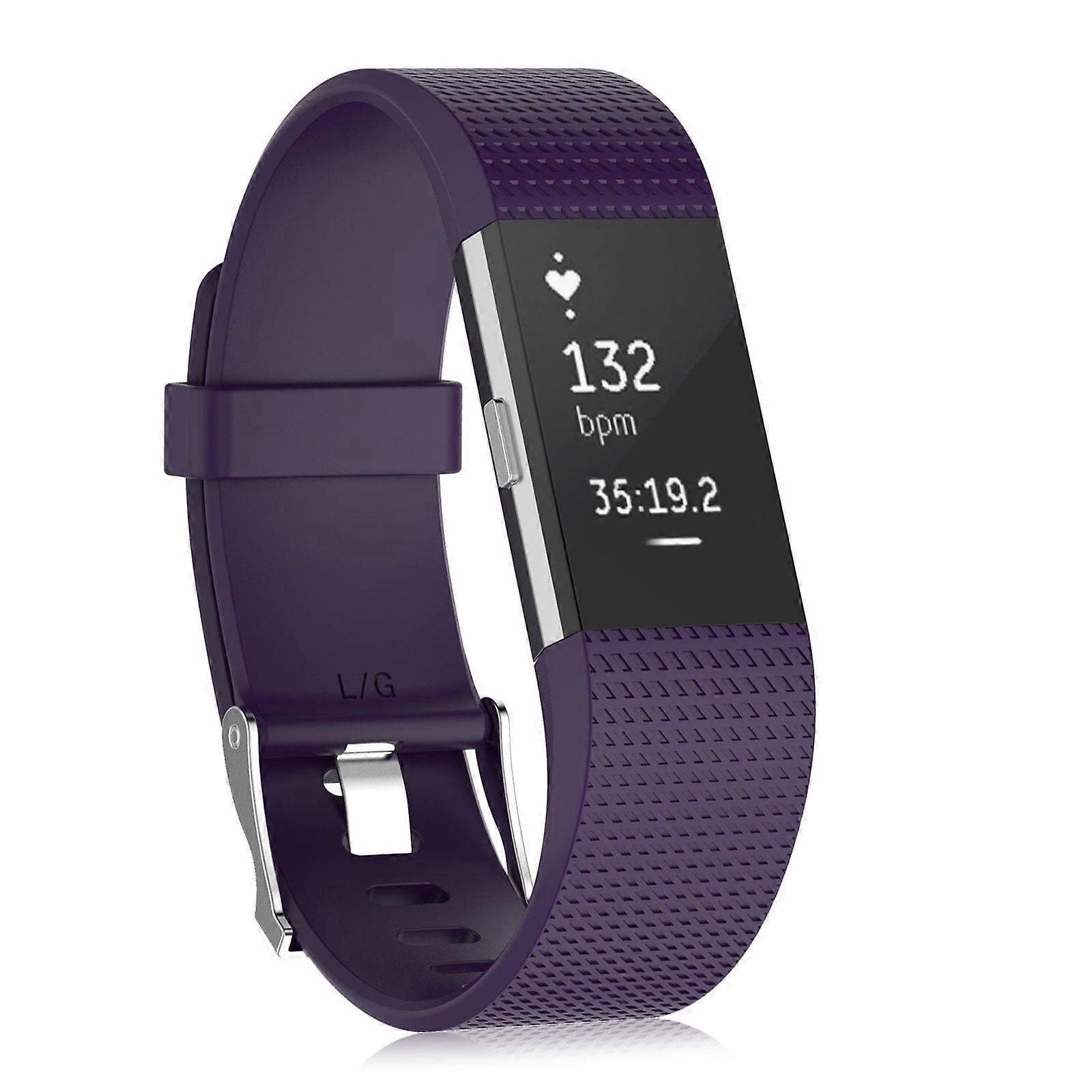 Állítható szilikon szíj fém csattal a Fitbit Charge 2-hez