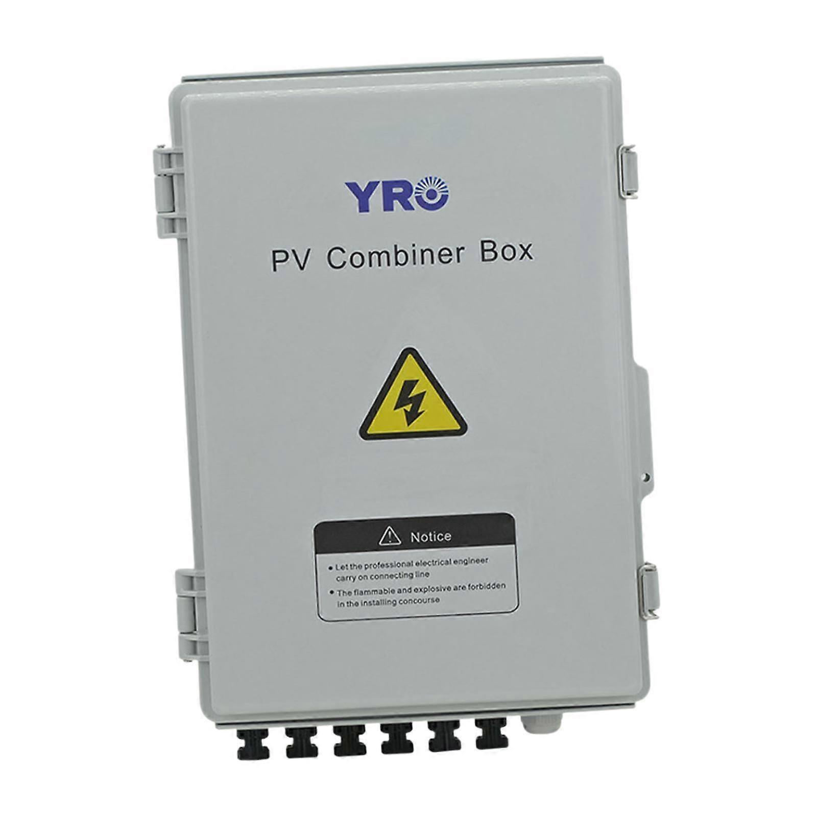Solar Pv Combiner Box Easy to Use 6 Input 1 Output for Construction Industry