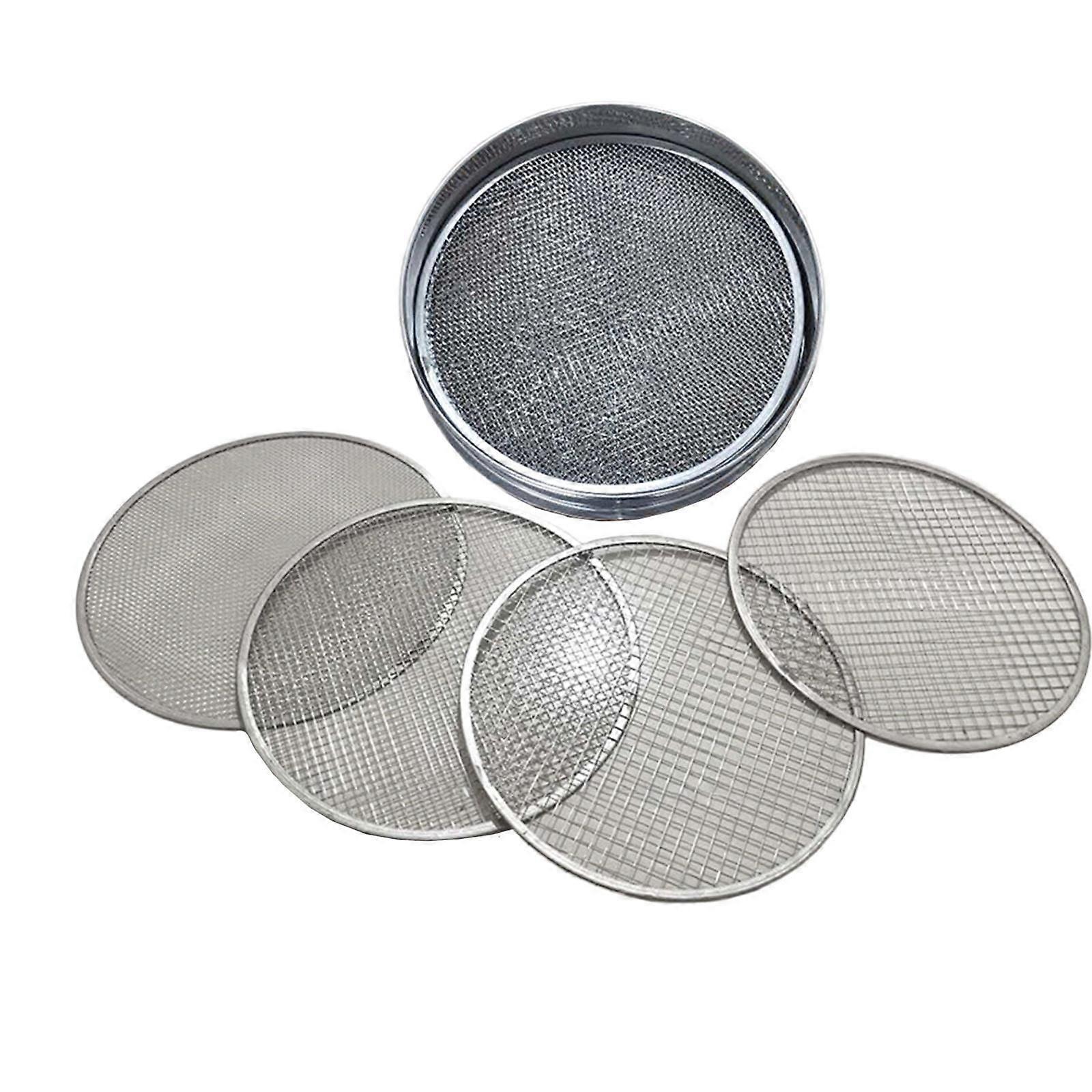 حديقة التربة غربال شبكة غرامة الملحقات العملية أدوات يدوية الفولاذ المقاوم للصدأ