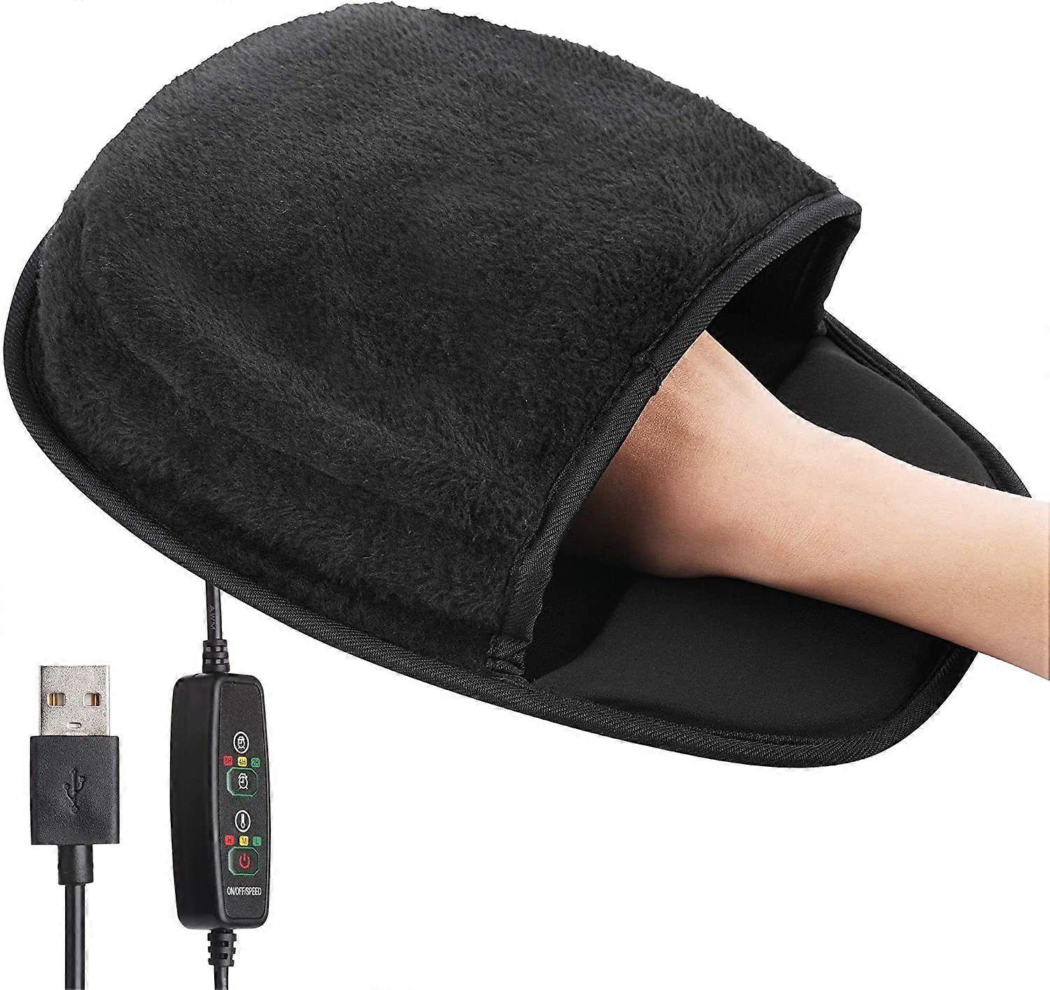 Warm USB heating mouse pad Cold resistant heating wrist guard Mouse pad Heating pad Adjustable temperature