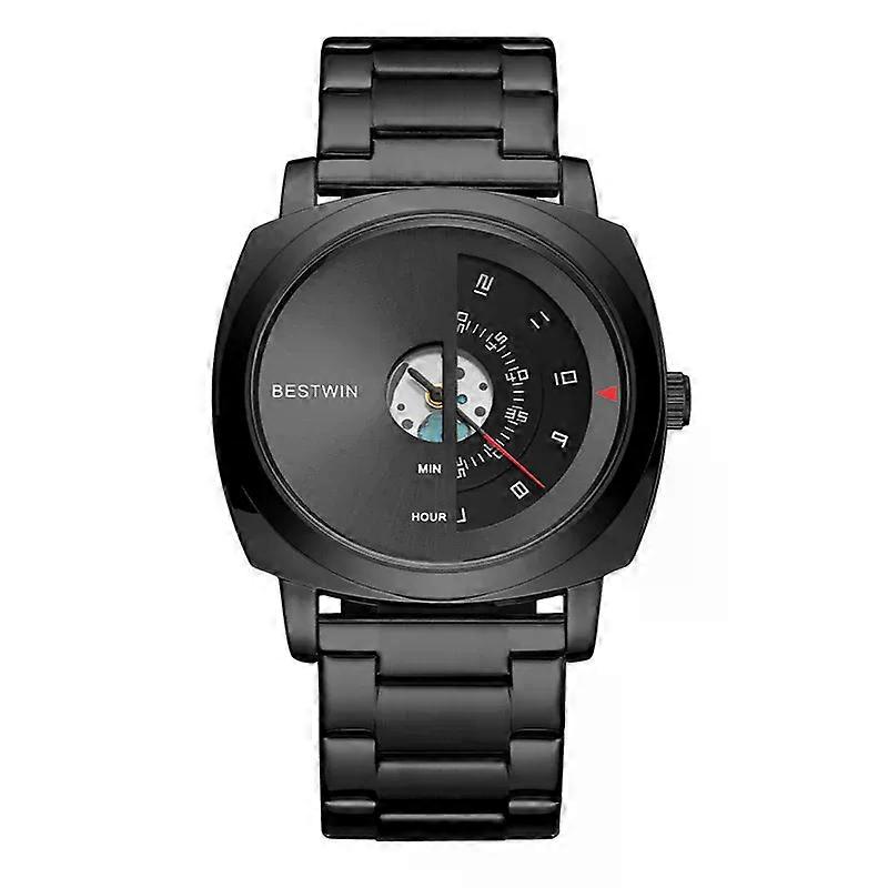 מותג עליון עסקים גברים קוורץ שעונים שמלה Mens שעון עמיד למים עיצוב יצירתי חיוג Relogio Masculino Montre Homme