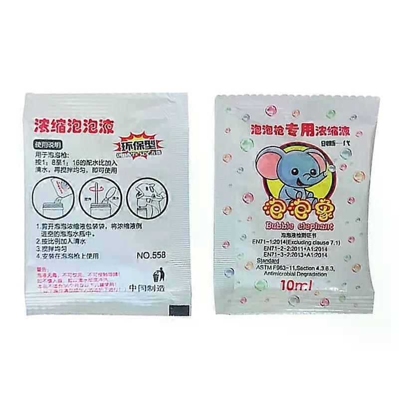 Concentrated Bubble Solution Just Add Water Refill Solution for Automatic Soap Water Bubble Machine Gatling Bubble Gun