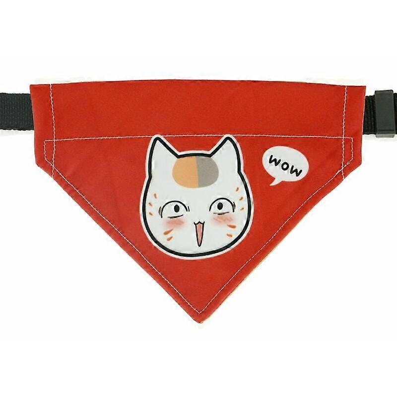 Designer Handmade Cat Bandana, Premium Durable Triangle Pattern For Photos And Parties