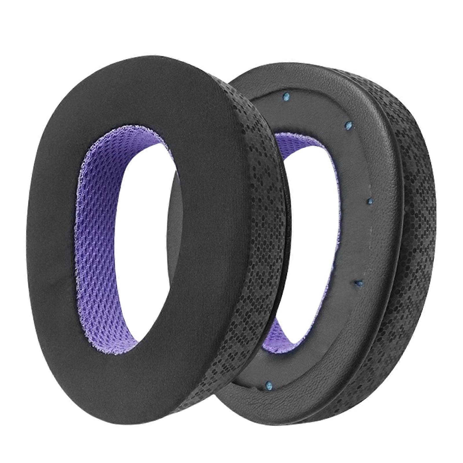 Soft Leatherette Ear Covers Comfortable Fit & Noise Reductions Memory Foam Earpads Comfortable for Headphone GSP300