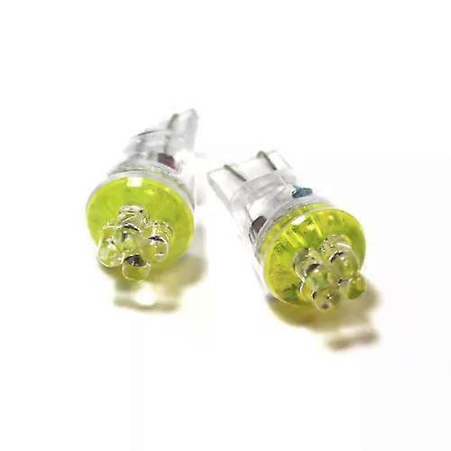 Mazda 323S MK5 Yellow 4-LED Xenon Bright Side Light Beam Bulbs Pair Upgrade
