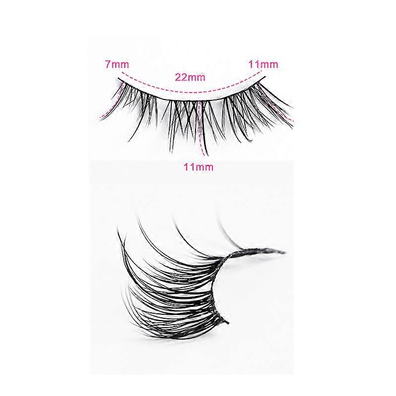 INF Natural Half Lashes Strips Wimpern Modell 2