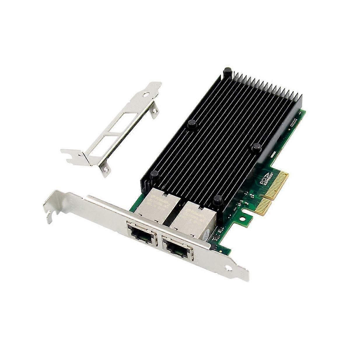 X550-t2 Server netværkskort Pci-e X4 10gbe dobbelt elektrisk port server netværkskort Rj45 aggregatio