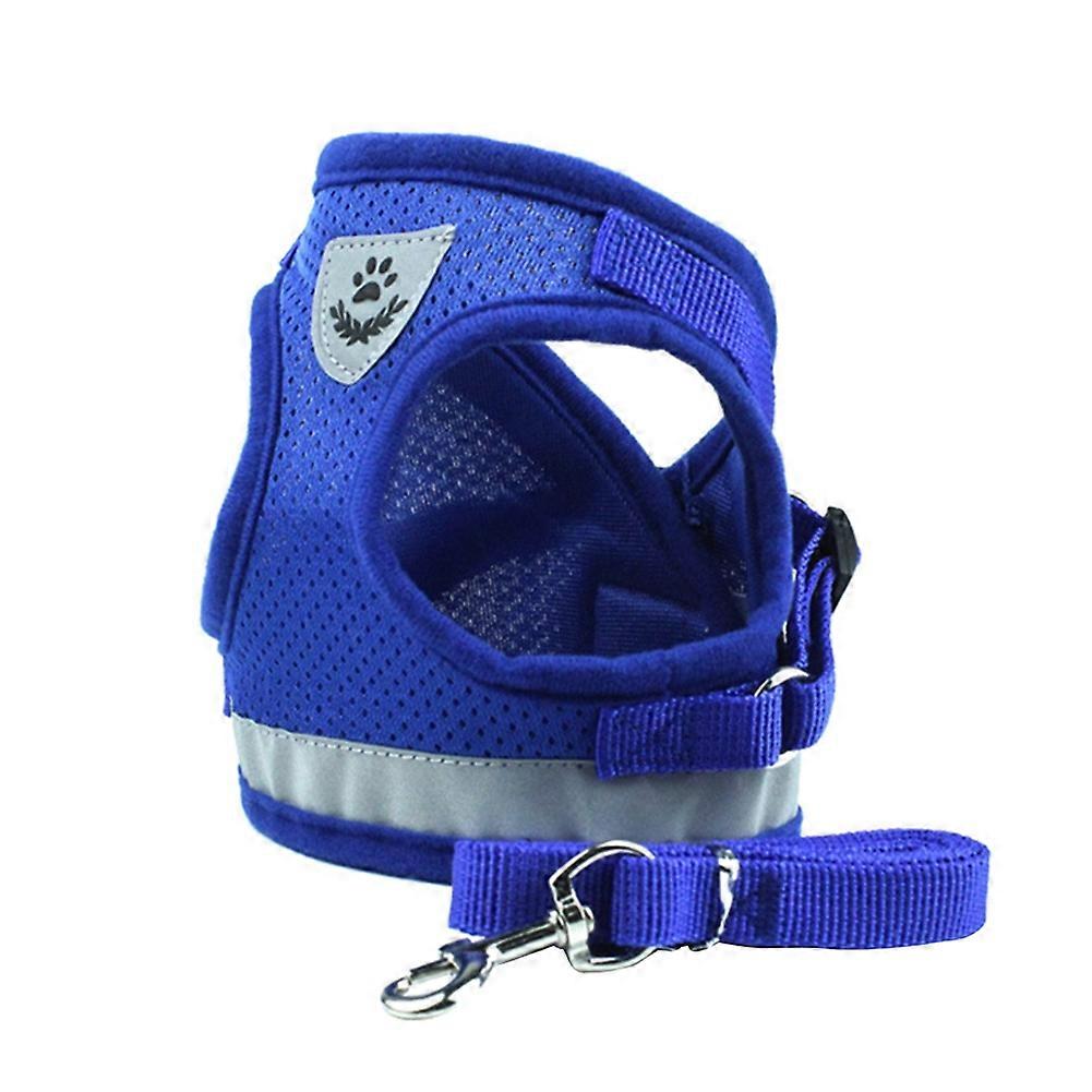 Adjustable Dog Leash, Rope Security Vest with Chest Cloth Strap