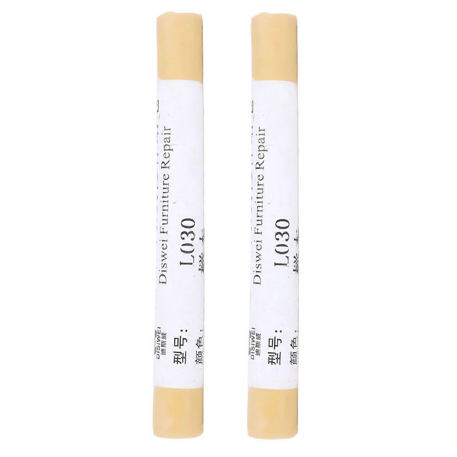 2st Möbler Färg Golv Reparation Krita Scratch Patch Färg Penna Trä Komposit Reparationsmaterial Bok