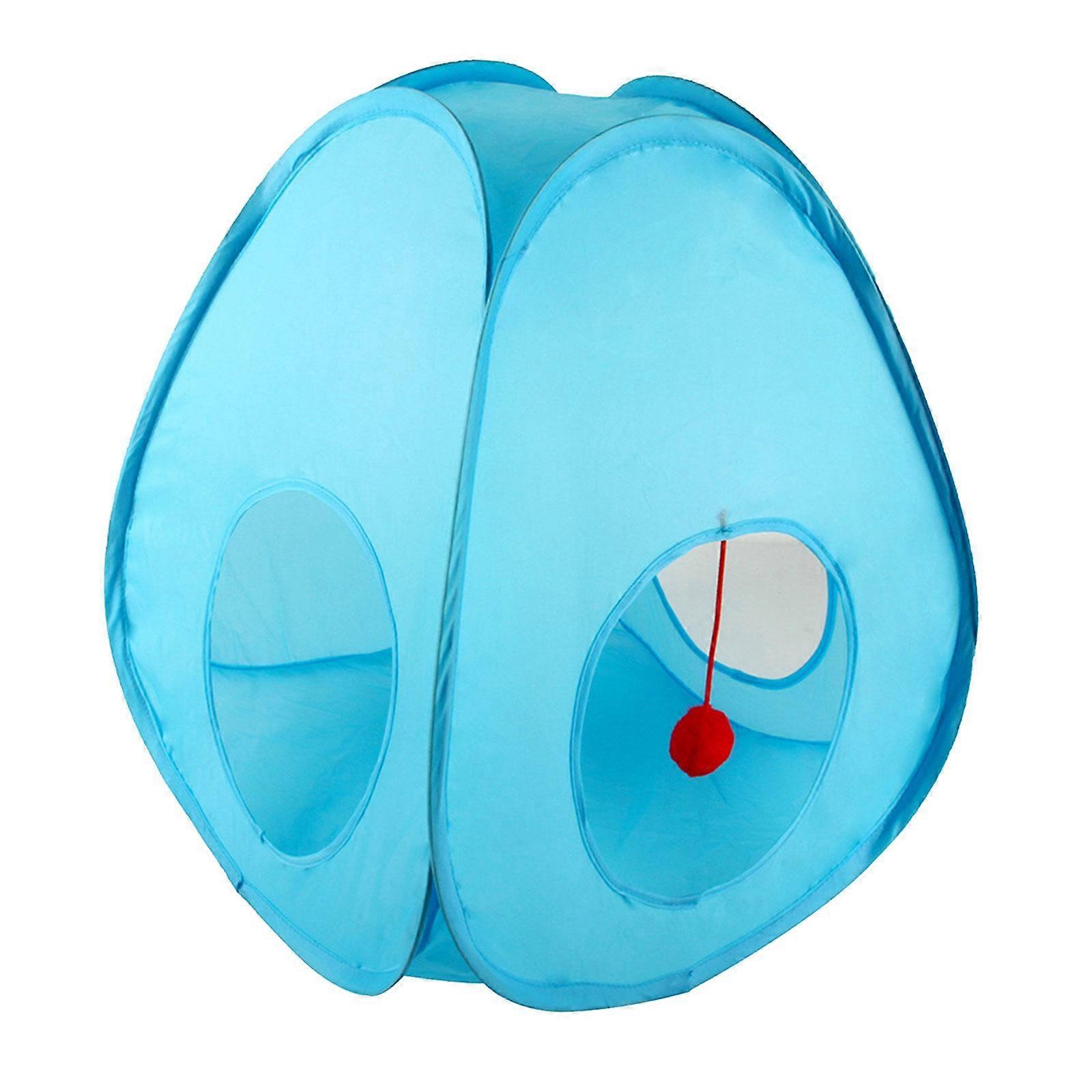 Cat Tents Indoor Cats Activity Center Cat Tunnel for Play Kitten Scratching