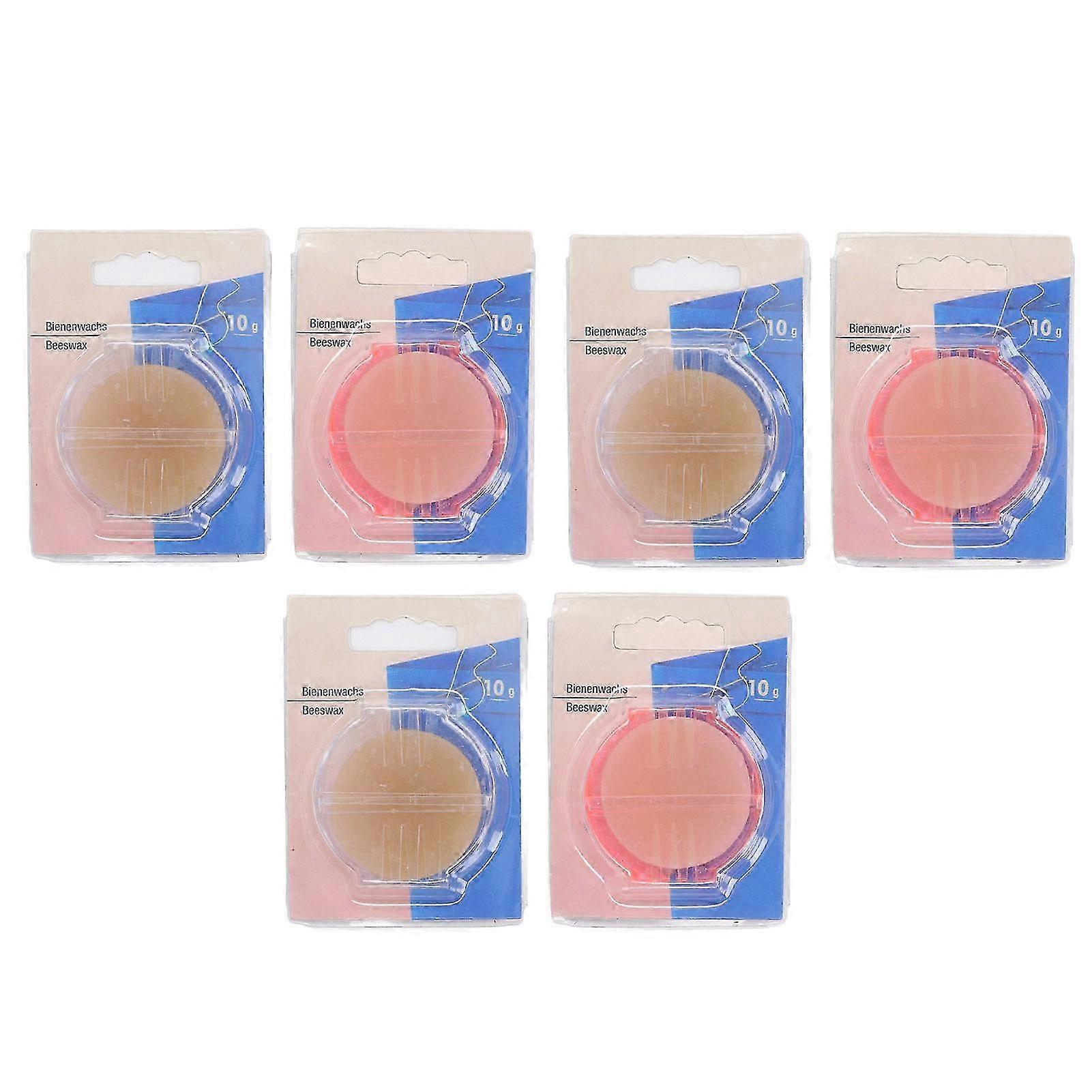 6Pcs Thread Wax Box Packed Odourless Durable Smoothing Multi Purpose Thread Conditioner for Quilting Sewing Embroidery