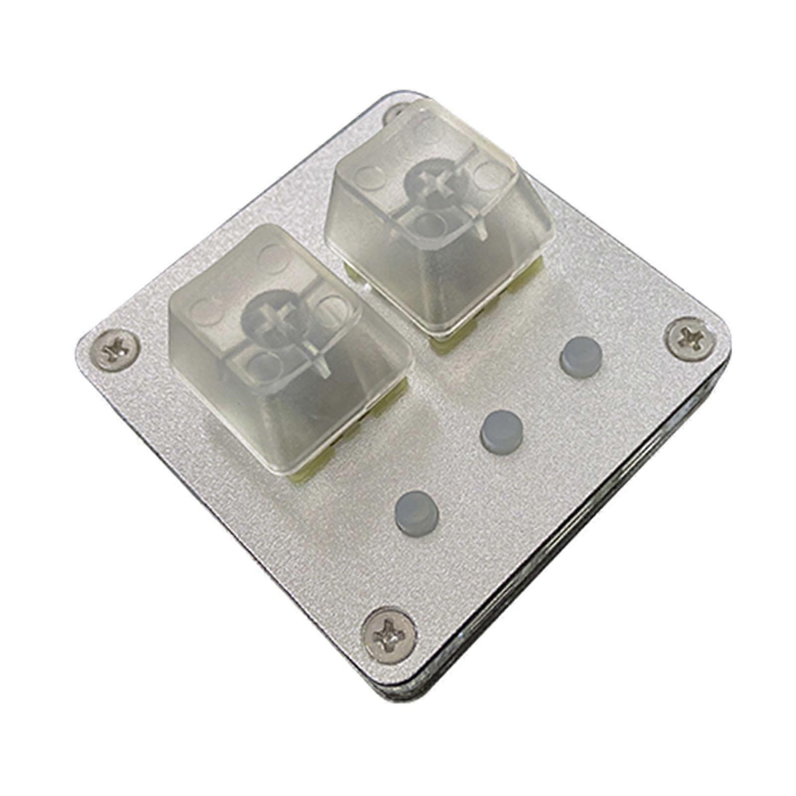 2-Key Gaming Keyboard Keys RGB LED Backlit Professional for Laptop Android