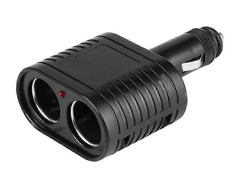 Lighter splitter dobbelt, sort