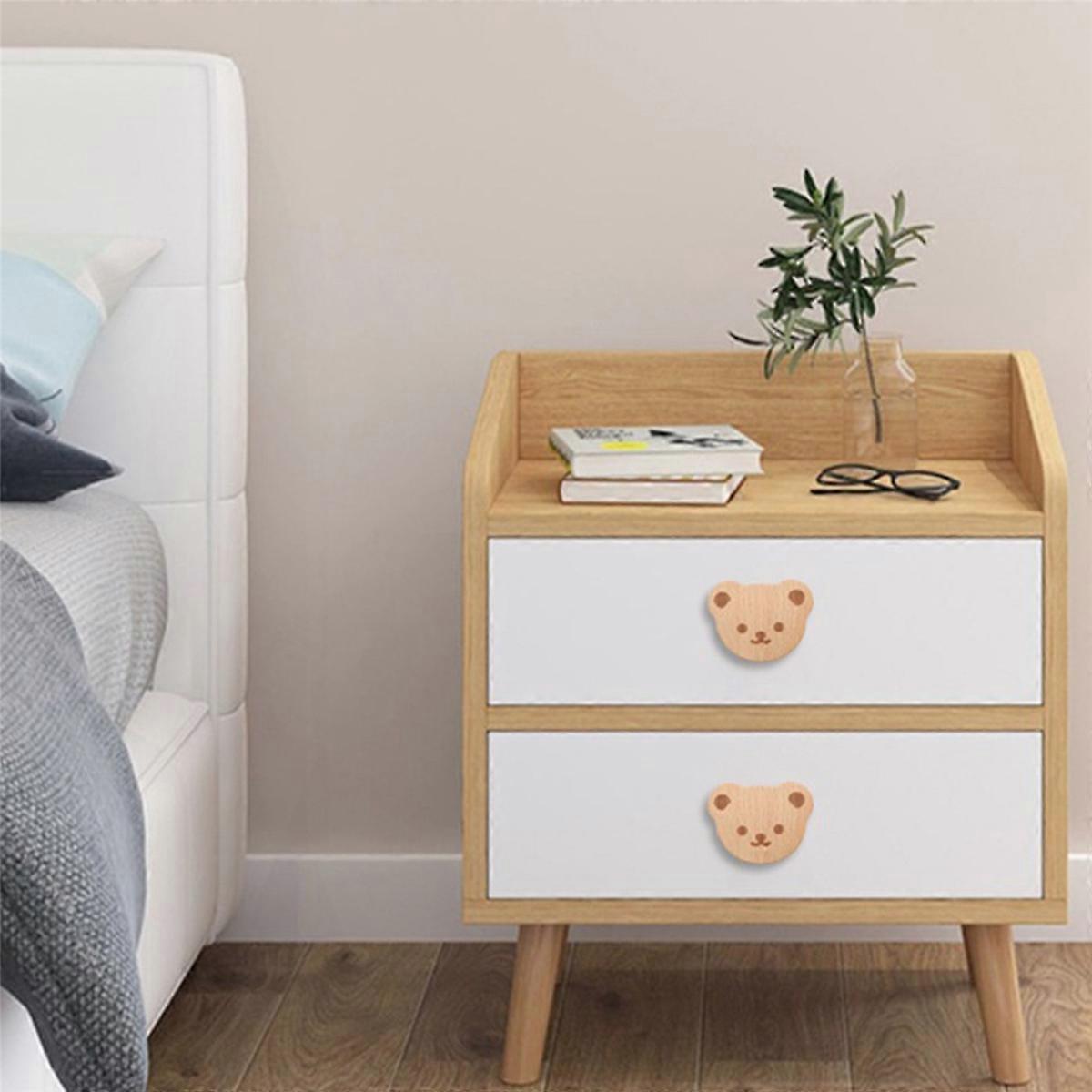 15Pcs Furniture Knobs,Wooden Drawer Knobs