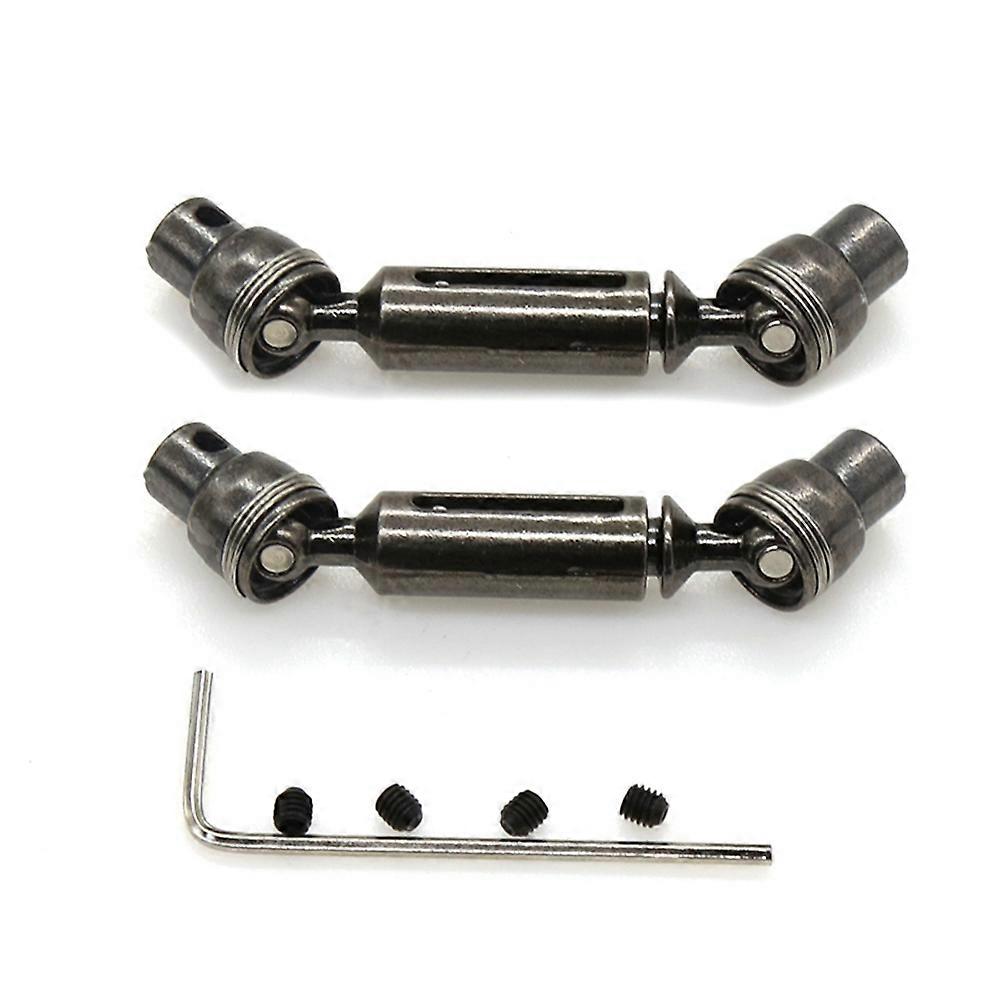 2Pcs Metal Drive Shaft for D12 C14 B14 B36 MN99S RC Car