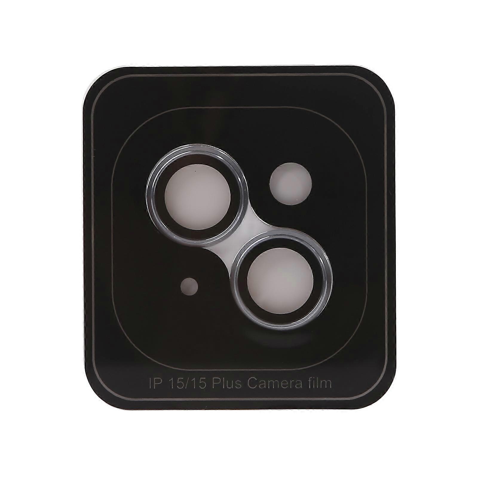 Glitter Camera Lens Protector for 15/15plus Ultra-Thin Camera Lens Tempered Glass Scratch-Proof Lens Cover Shockproof LB