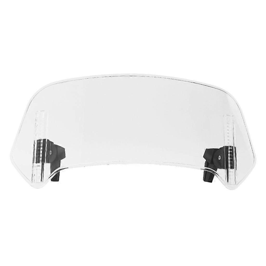  Adjustable Motorcycle Windscreen Extension Spoiler ABS for Enhances Comfort
