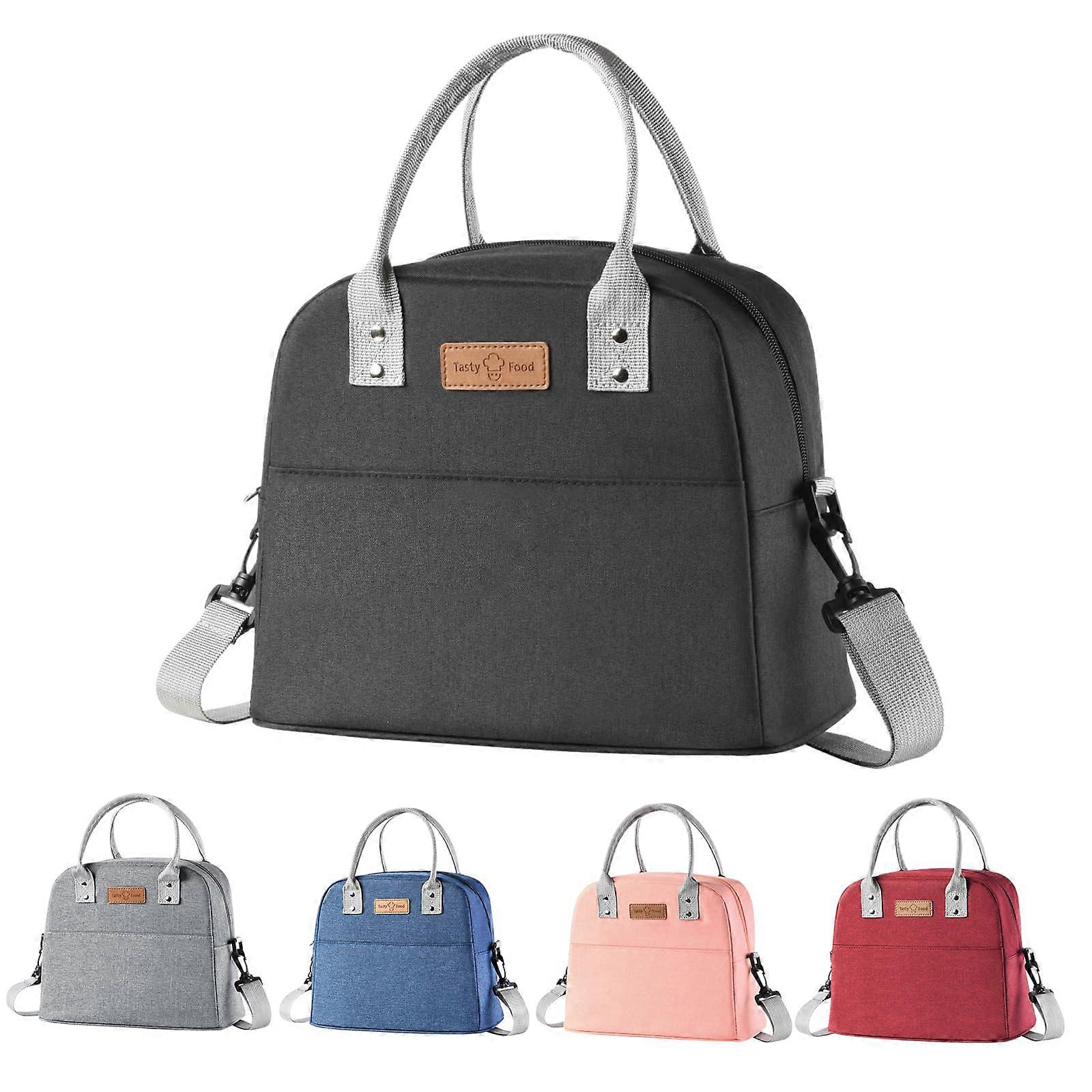 Reusable Insulated Lunch Bag for Work with Compact Size