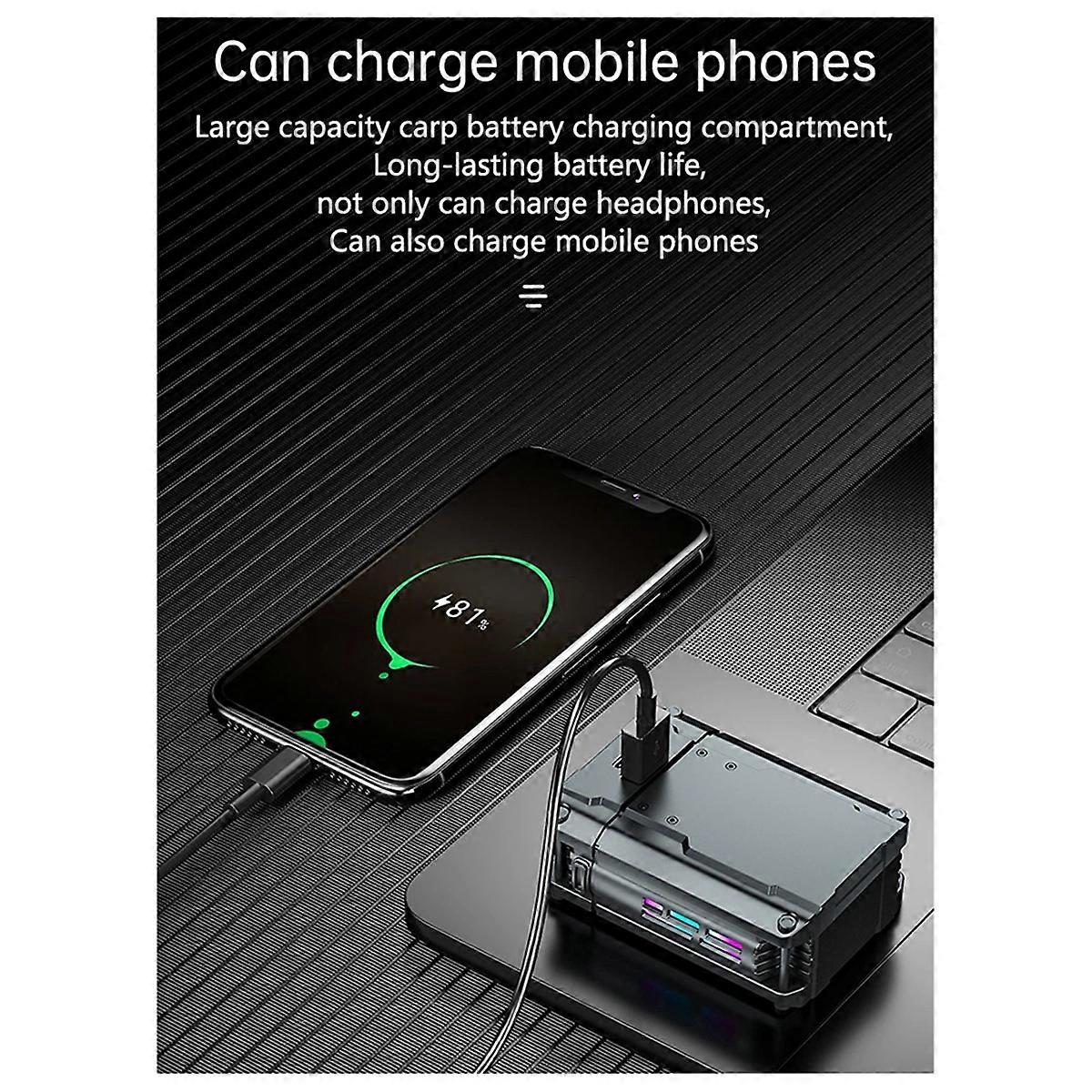 New DX-07 TWS Bluetooth Headset Wireless Mechanical Style Headset