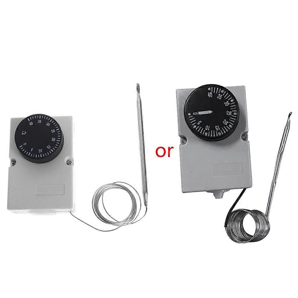 Profesyonel Sıcaklık Anahtarı AC220V 0-40 Kılcal Termostat Kontrol Cihazı