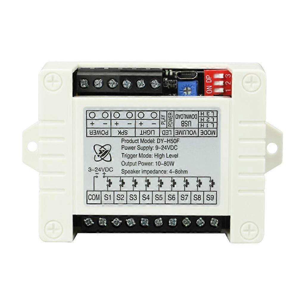 MP3 Playback Voice Broadcast Prompt Module High/Low Level Audio Trigger