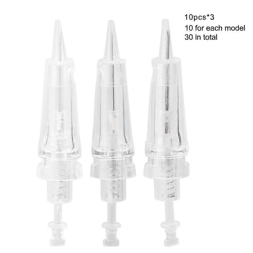 30Pcs Disposable Painless Tattoo Cartridge Needles Microblading Needle 1Pin 3R 5R30Pcs