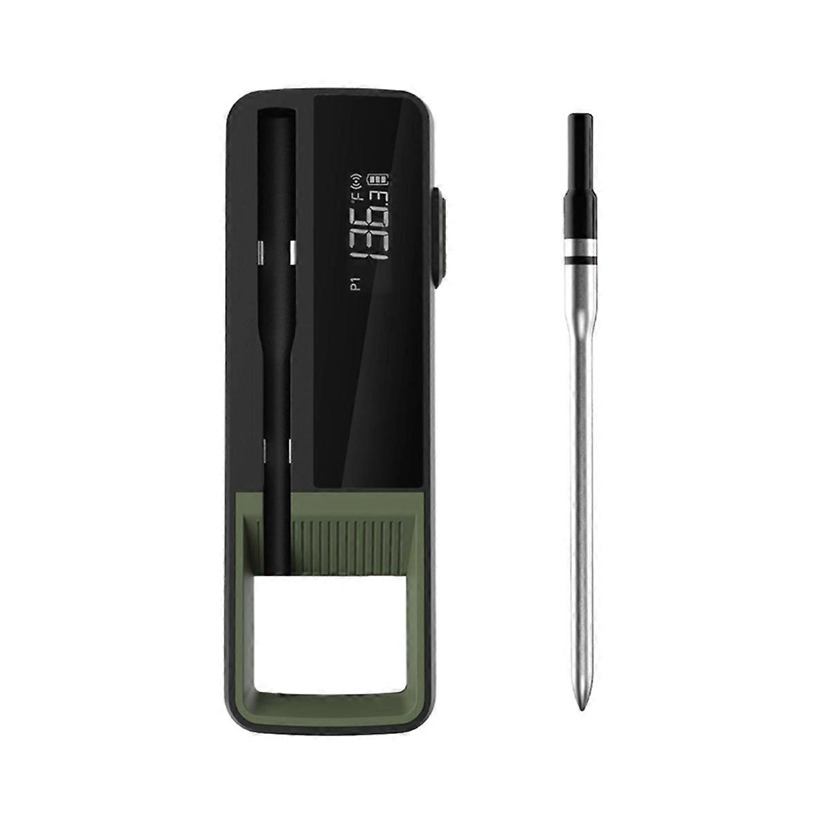 Wireless Food Meat Thermometer Smart Digital Bluetooth BBQ Thermometer for Kitchen Cooking Oven Gri