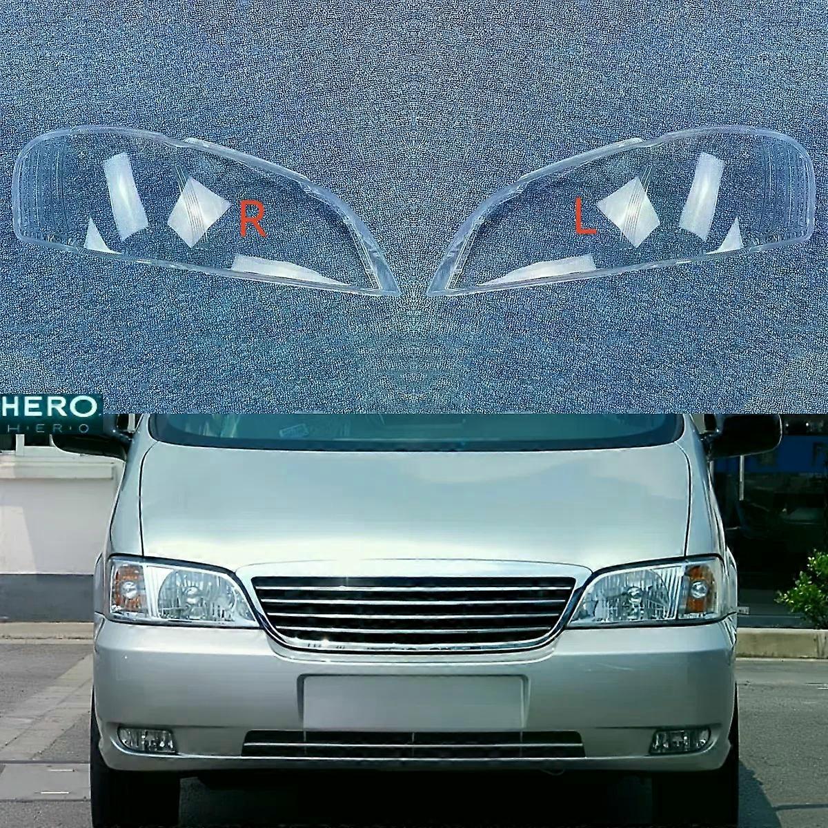High qualityFor Buick GL8 2004-2007 Headlamp Shell Headlight Cover Transparent Shade Lamp Lens Plexiglass Replace Original Lampshade