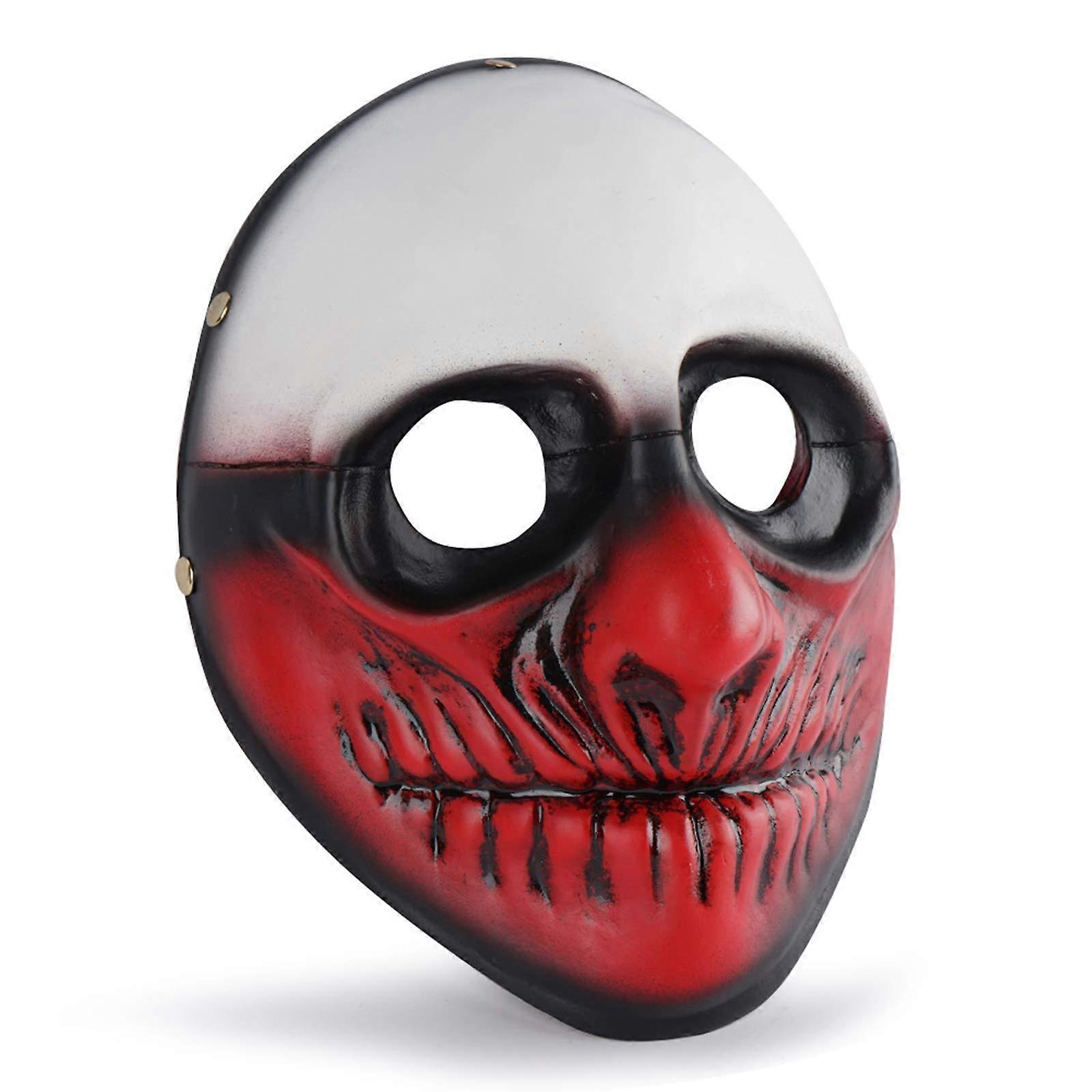 Resin Salary Day Mask for Dallas Wolf Cha Cosplay, Halloween Party Game Character Accessory, Durable Material, Detailed Design