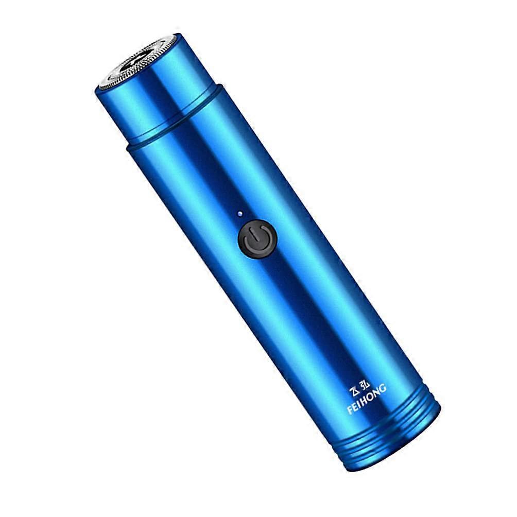 Folyo Shaving Machine for Women, Mini Portable Electric Hair Removal Device, Blue Facial Feathers Trimmer