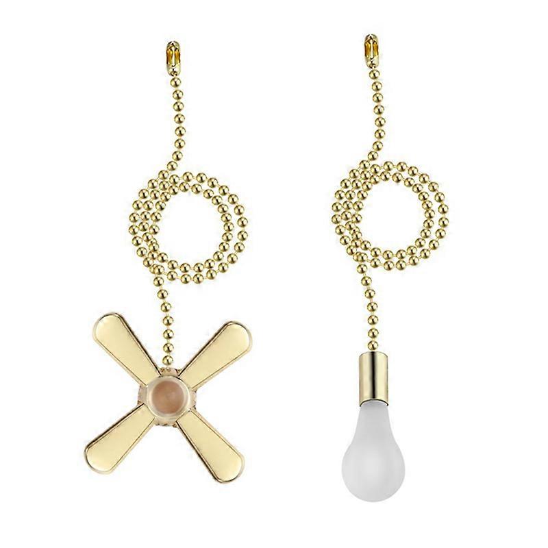 1 Set Deckenventilator Pull Kette Perle Kugel Fan Pull Kette Pulls Set mit Stecker