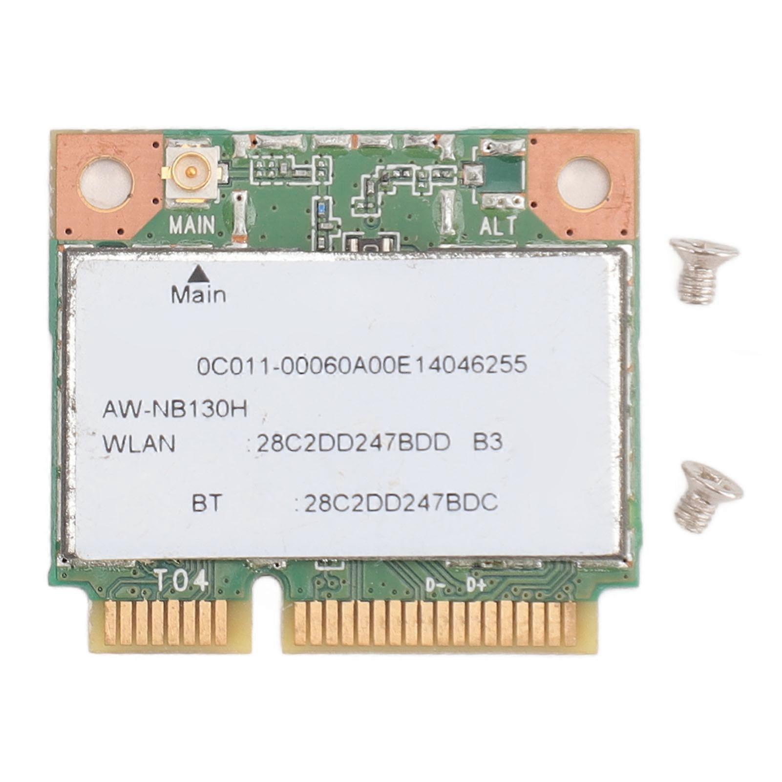 AW NB130H QCWB335 MINI PCIE Bluetooth 4.0 150Mbps WiFi Network Card Adapter for Windows XP 7 8 10