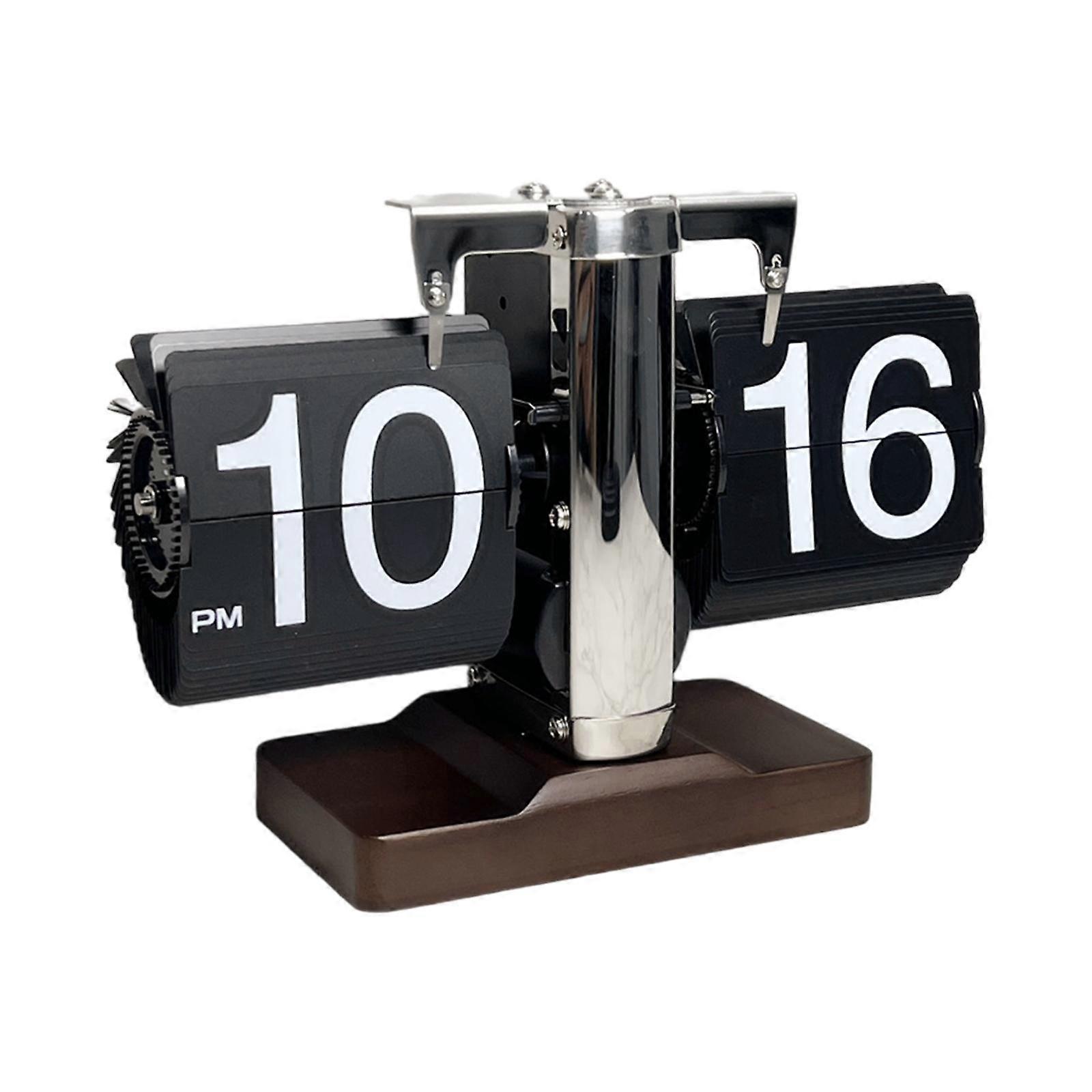 Auto Pager Turning Clock Flip Digital Clock Creative Flip Down Clock Automatic