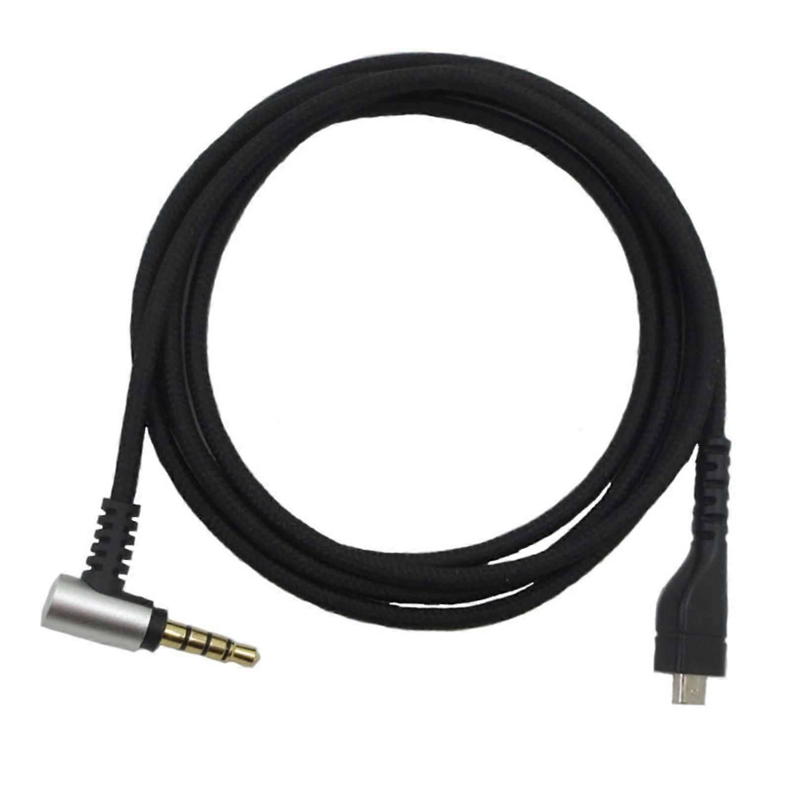 Audio Cable Stable Transmission Anti-winding 3.5mm USB 8Pin Headphone Driver-free Audio AUX Cable for SteelSeries Arctis 3/5/7/Pro